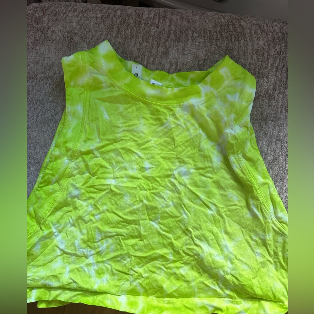 All yours tie dye tank